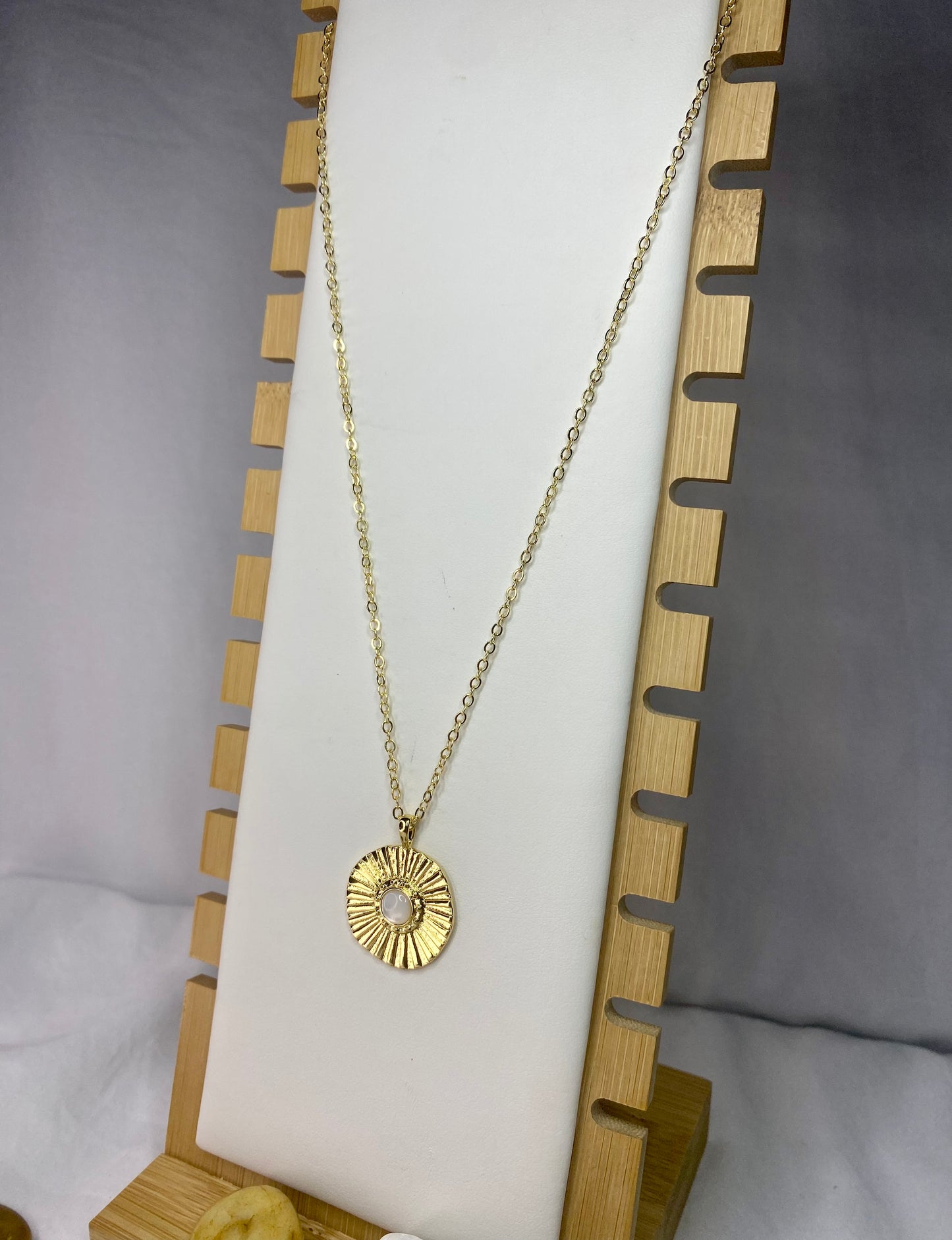 Gold Sole Necklace