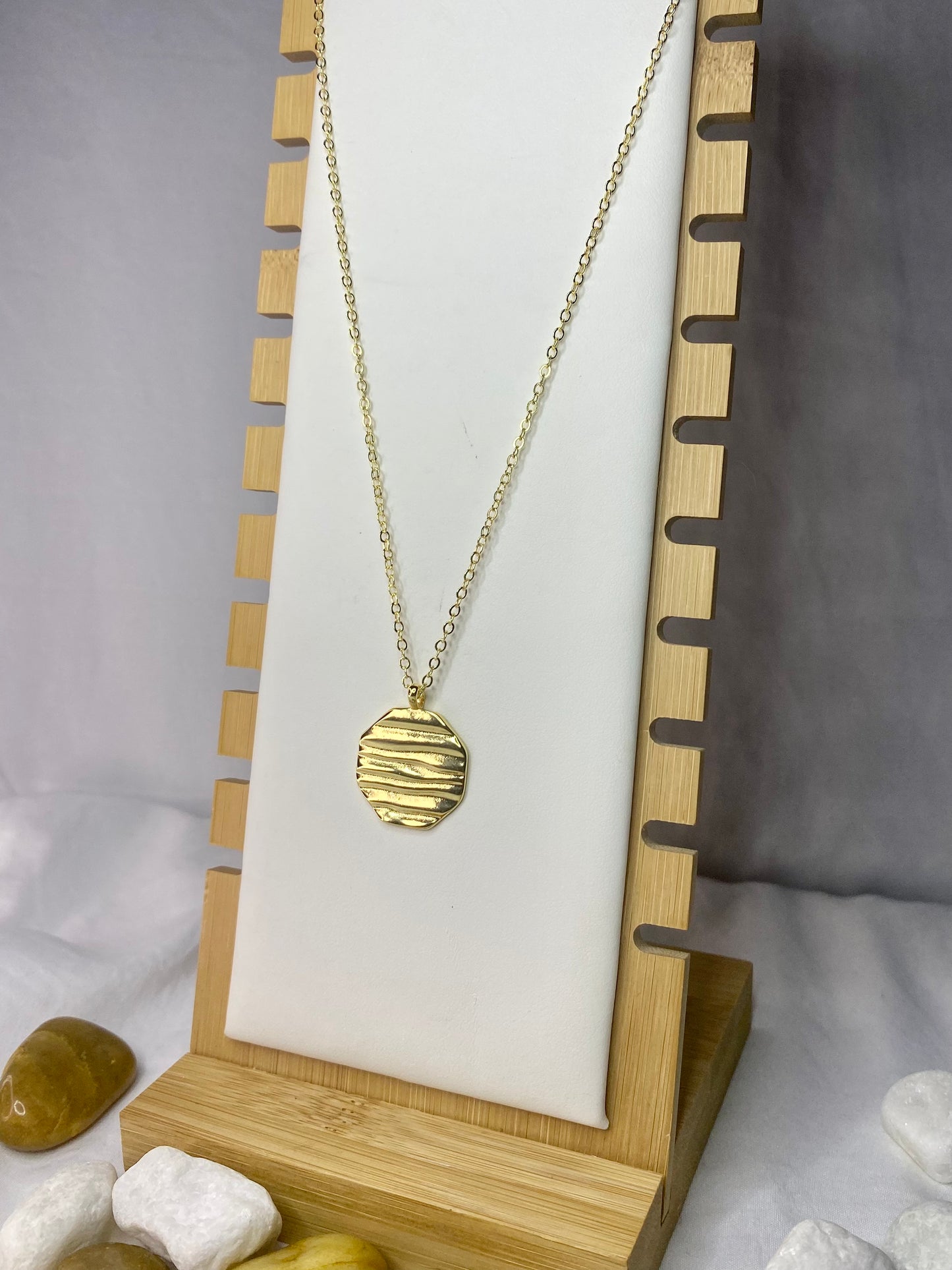 Golden Waves Necklace