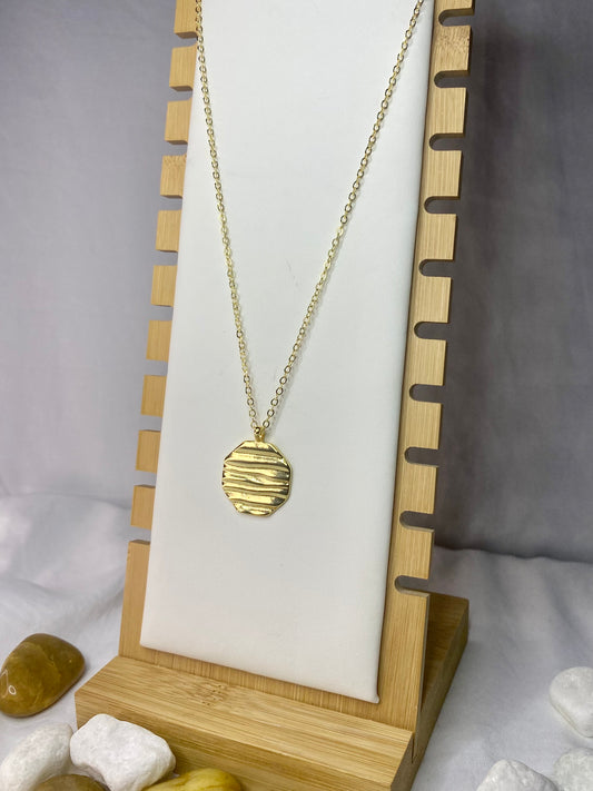 Golden Waves Necklace